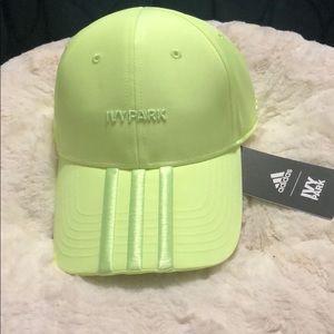 Ivy Park Yellow Canary open back baseball cap